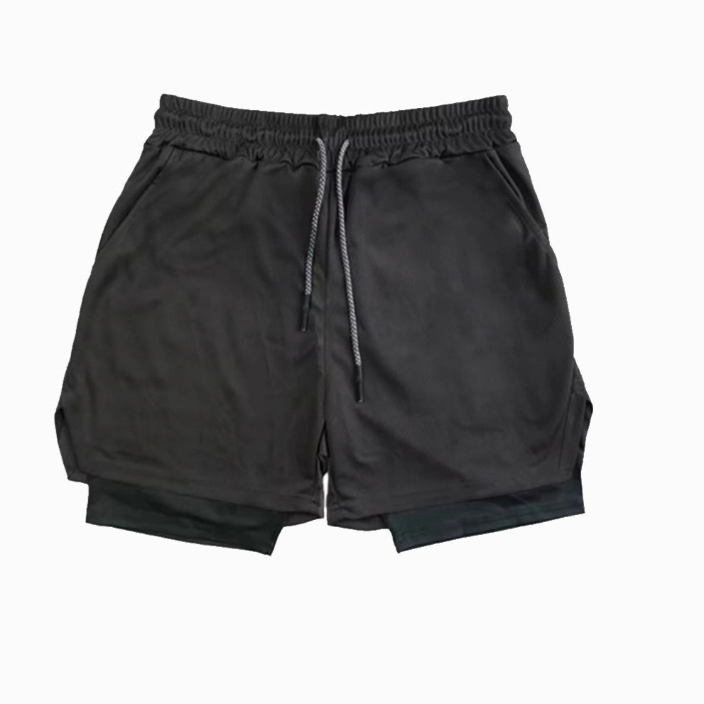 Short 2 em 1 Flexitex Tecnológico Dry-Fit